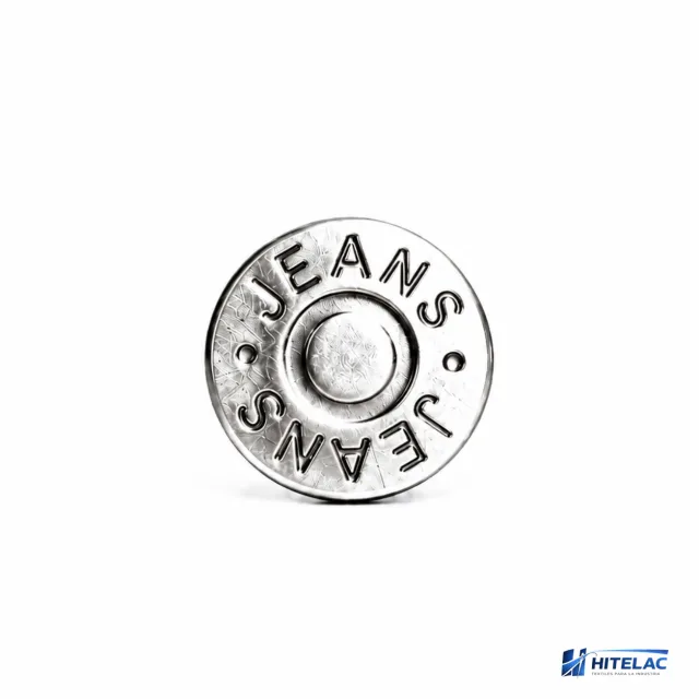 Boton Vaquero Aluminio y Plastico N17 x 100
