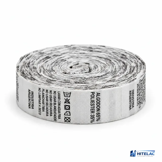 Composicion Tafeta Bordada Rollo x 25 mts
