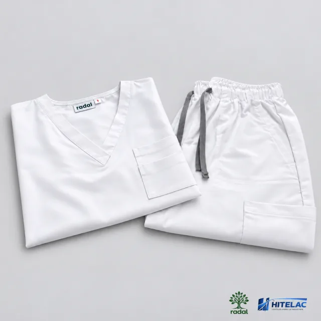 Ambo Medico Talle L Blanco