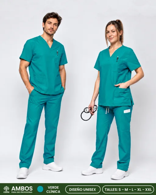 Ambo Medico Talle XXL Verde Clinica
