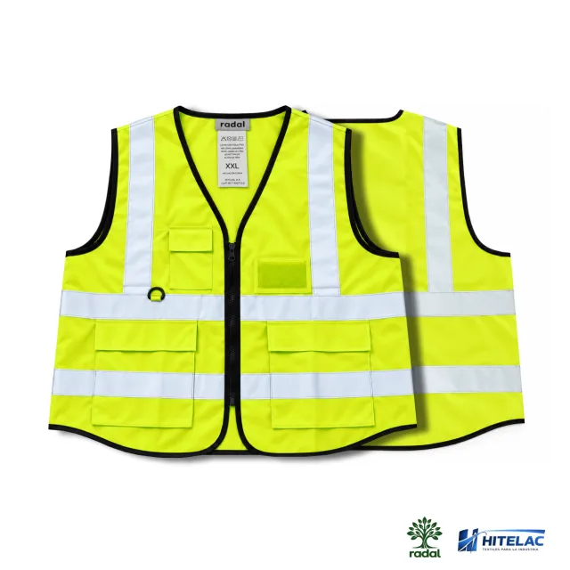 Chaleco Reflectivo Talle 2XL Amarillo Fluor