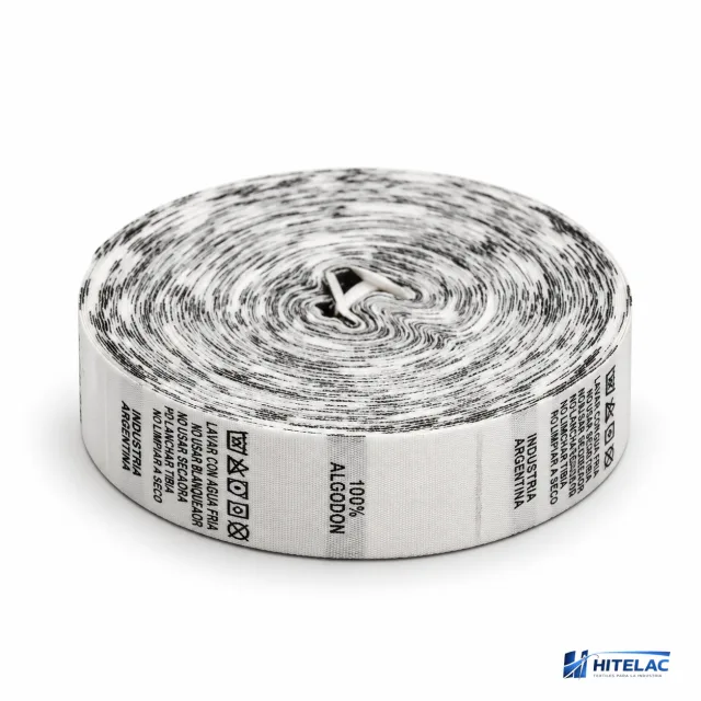 Composicion Tafeta Bordada Rollo x 25 mts