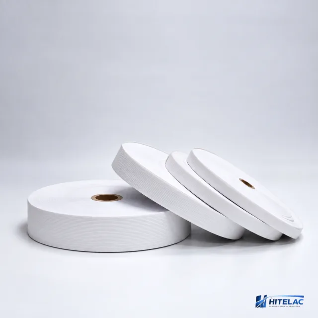 Elastico Poliester 3.5 cm x mt Crudo