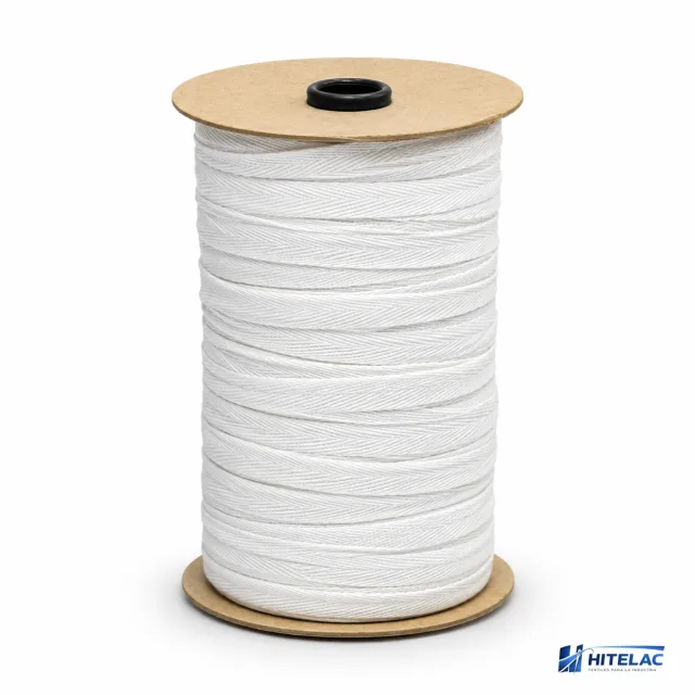 Cinta Hilera Poliester Blanca 15 mm x 200 mt