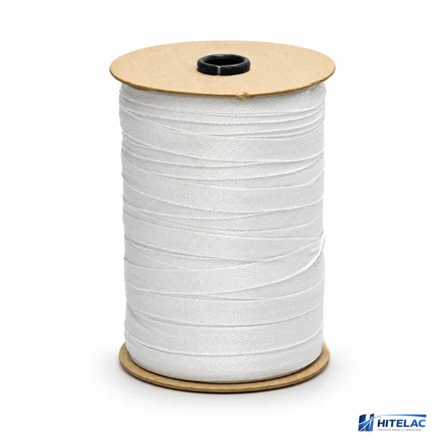 Cinta Hilera Poliester Blanca 20 mm x 200 mt