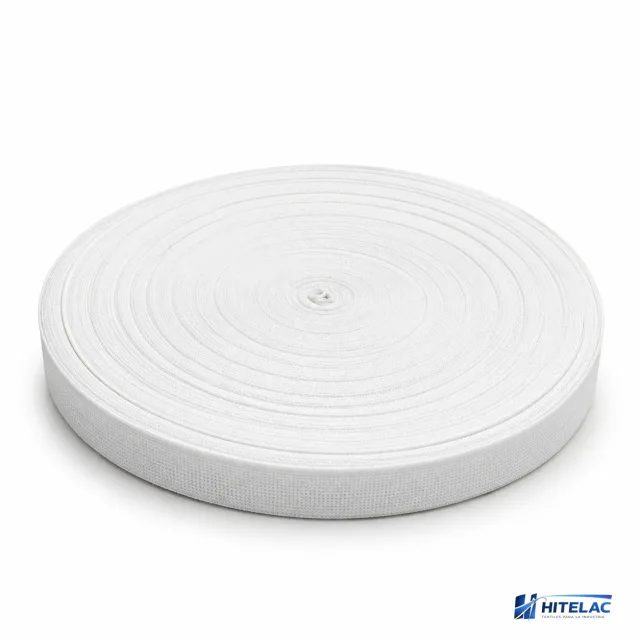 Cinta Hilera Poliester Blanca 25 mm x 100 mt