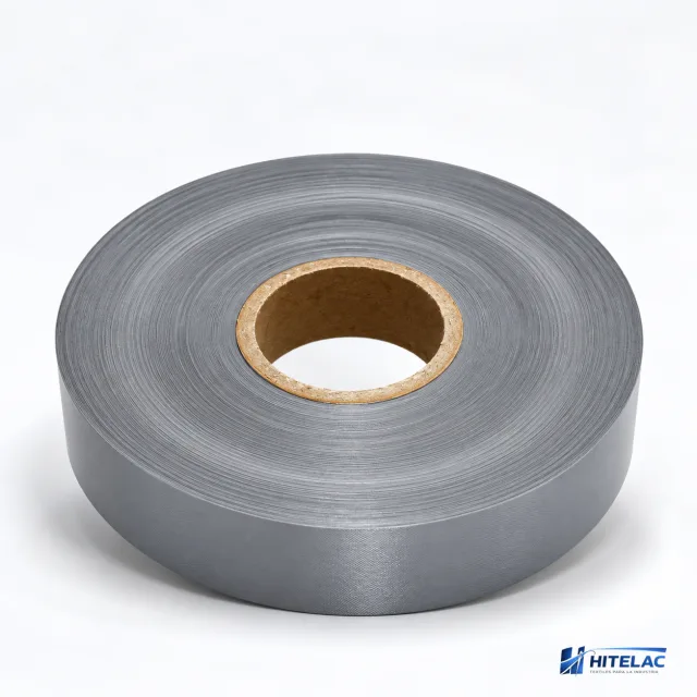 Cintas reflectivas gris 2,5 cm x 100 mts